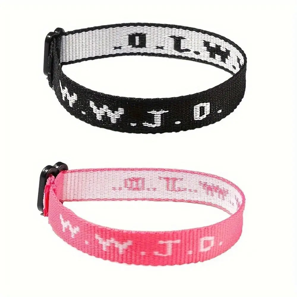 WWJD Braided Bracelet | What Would Jesus Do Wristband