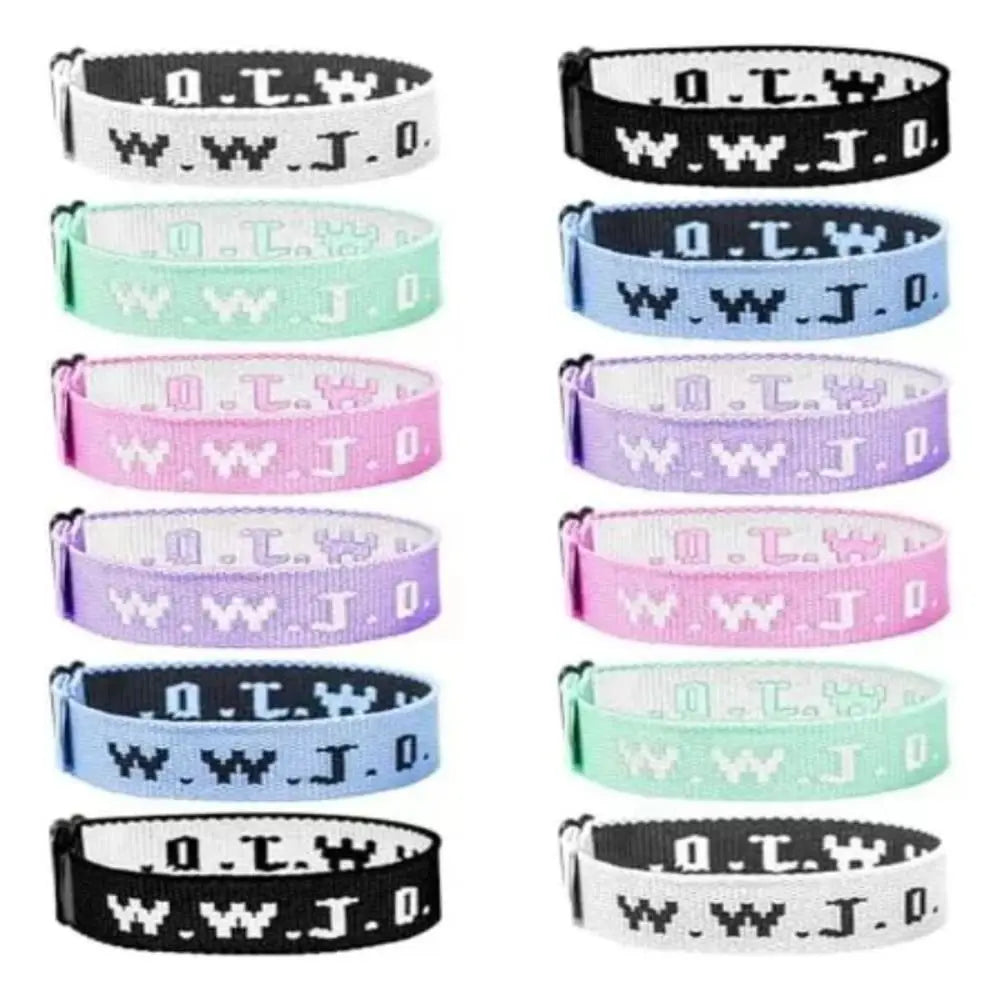 WWJD Braided Bracelet | What Would Jesus Do Wristband