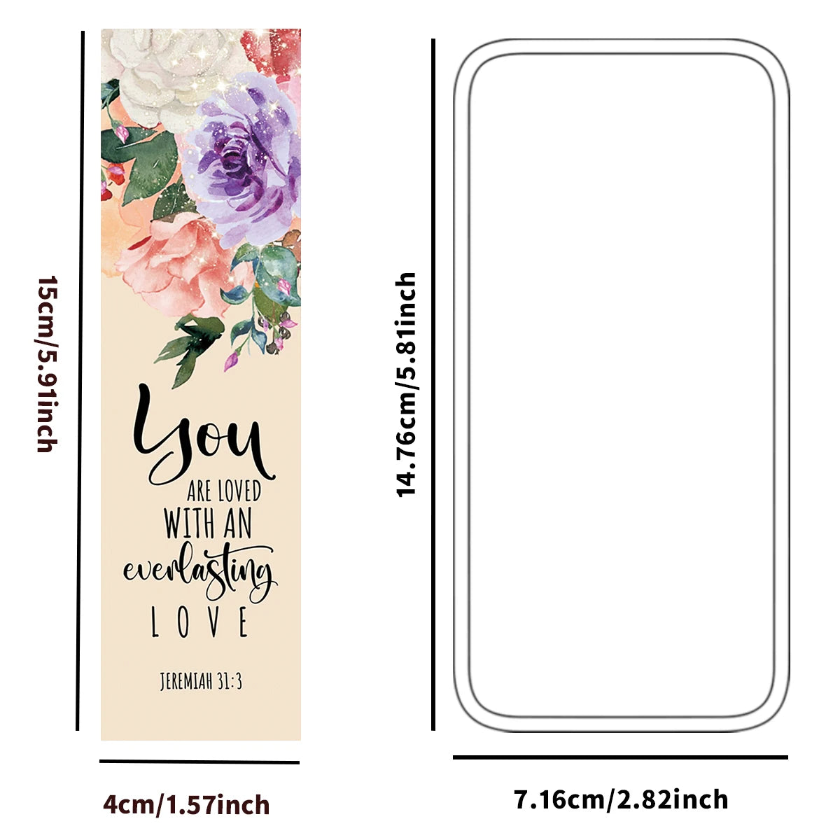 Inspirational Scripture bookmarks