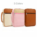 PU leather Bible cover for women in light brown