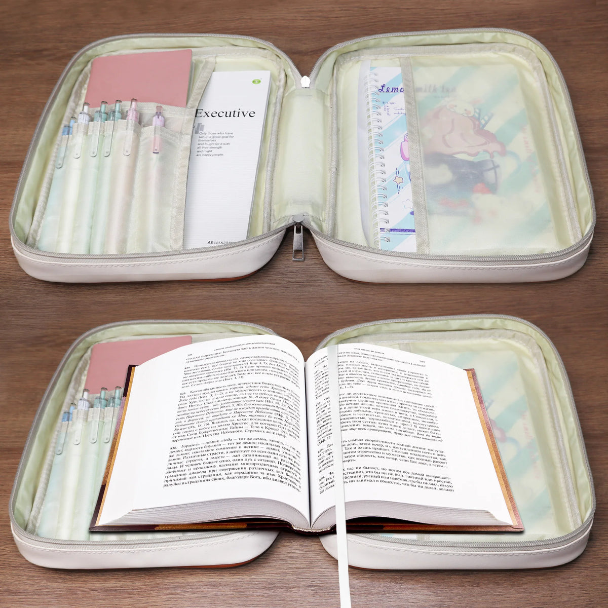 Bible study organizer case