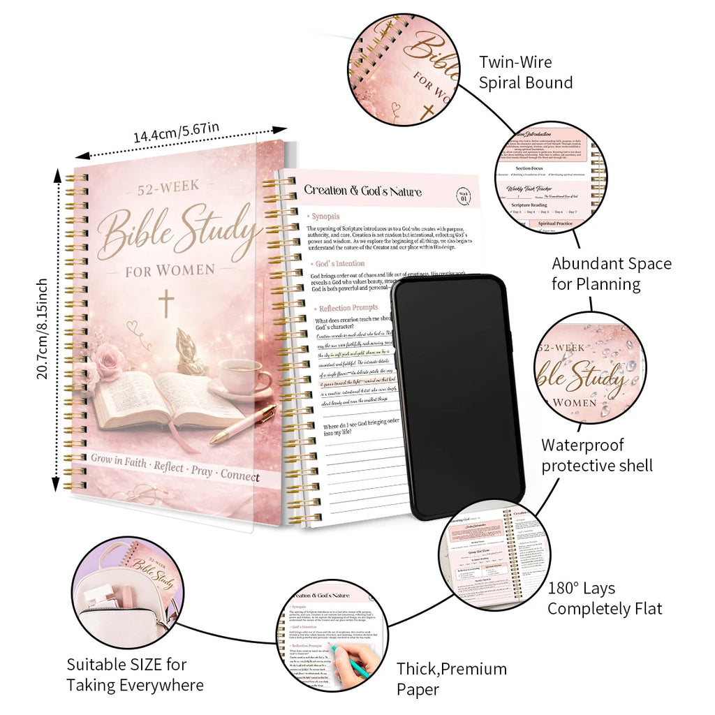52-week Bible study journal original gallery image