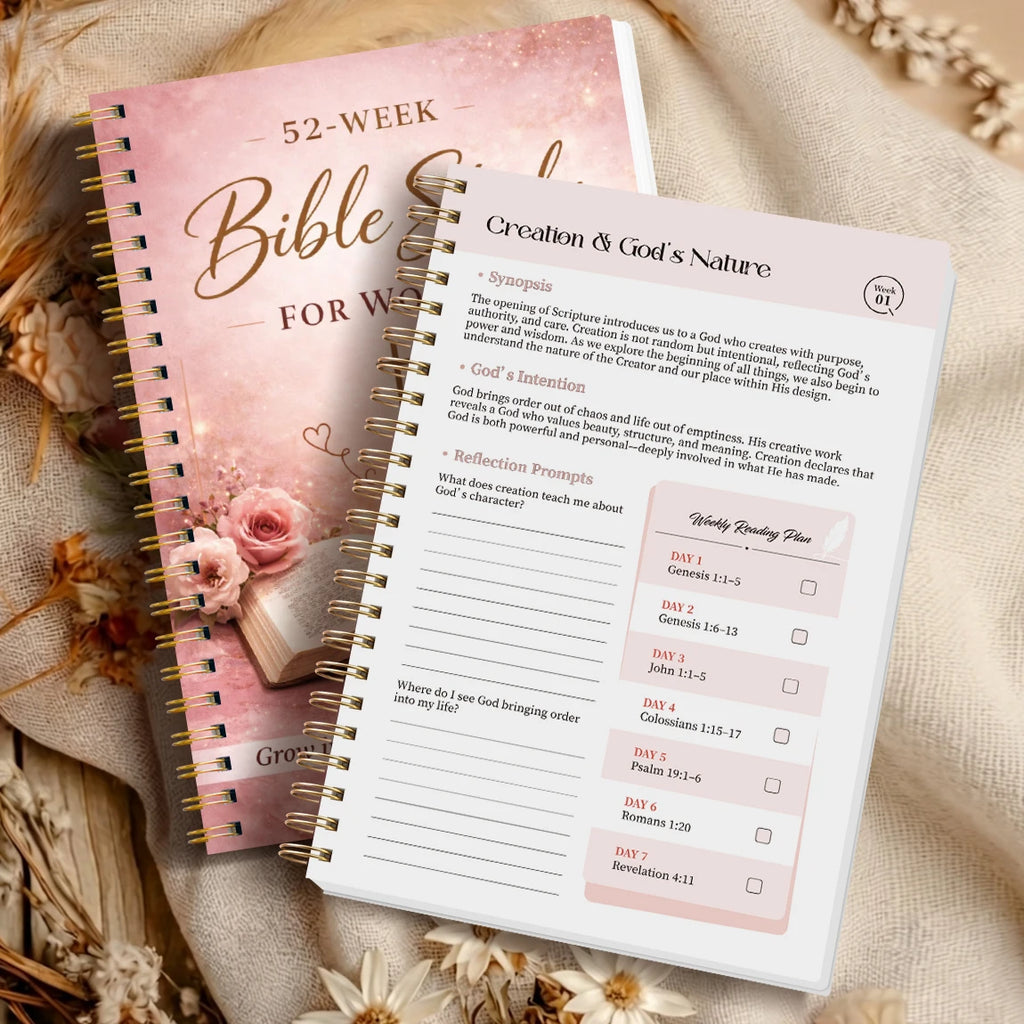 52-week Bible study journal original gallery image
