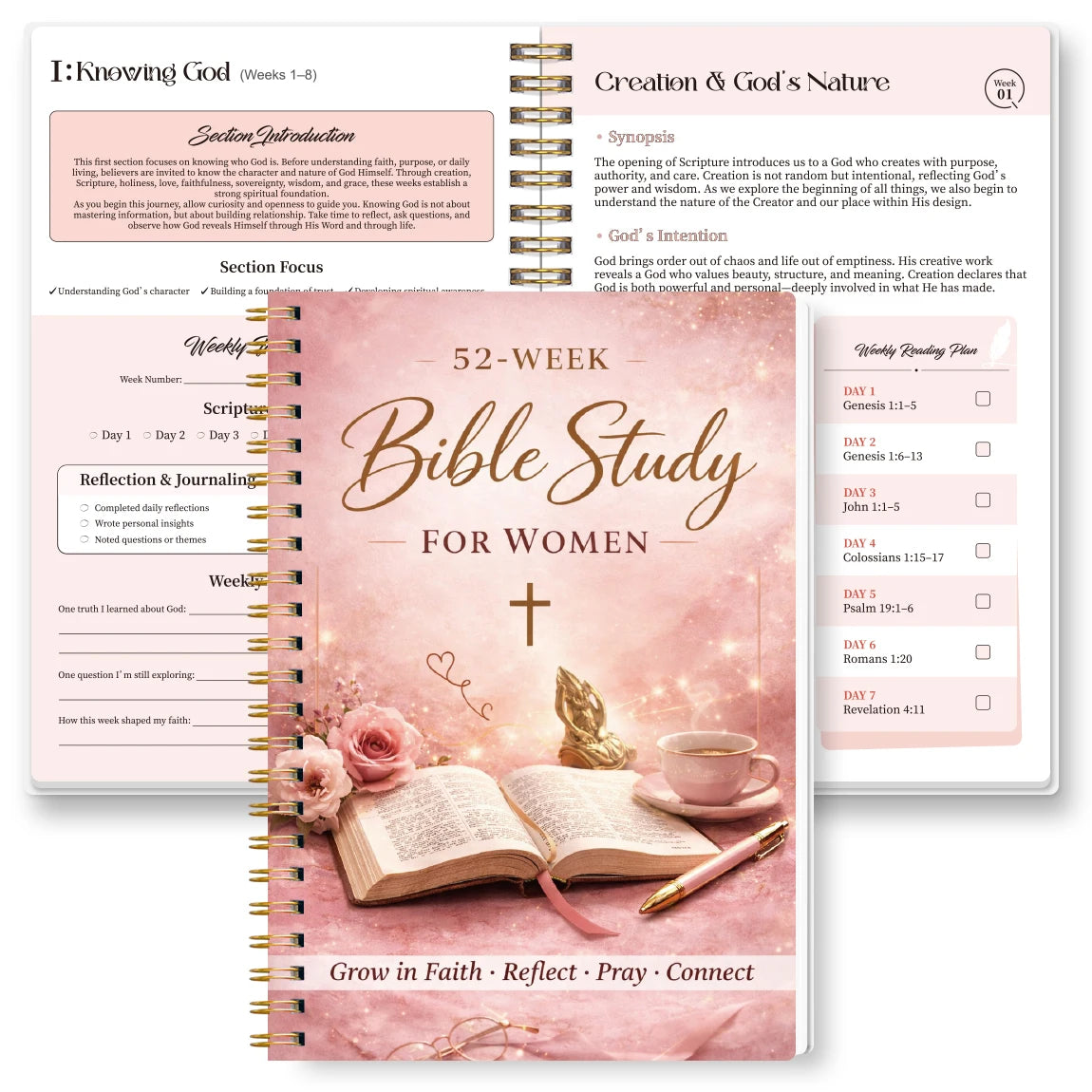 52-week Bible study journal original gallery image