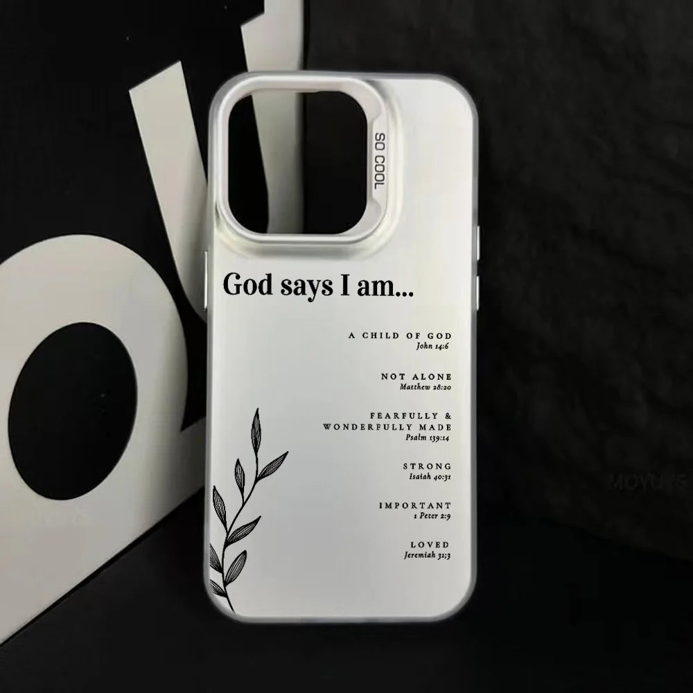 Bible verse phone case style