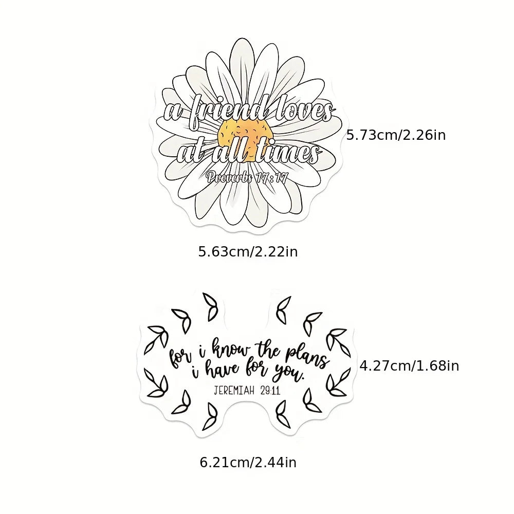 Jesus and Bible Christian sticker designs
