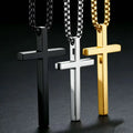 You Never Walk Alone Cross Necklace
