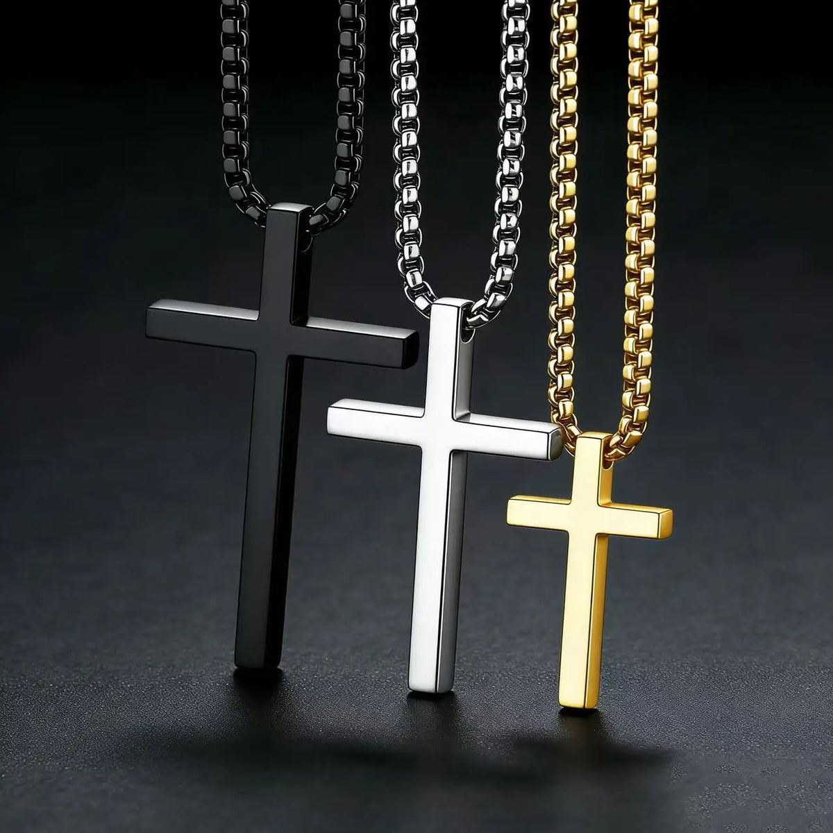 Cross necklace original gallery image