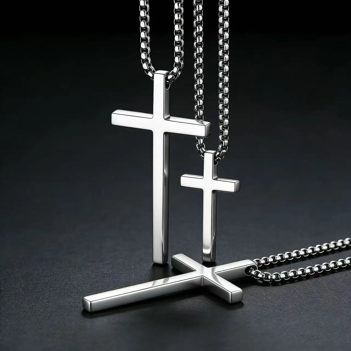 Cross necklace original gallery image