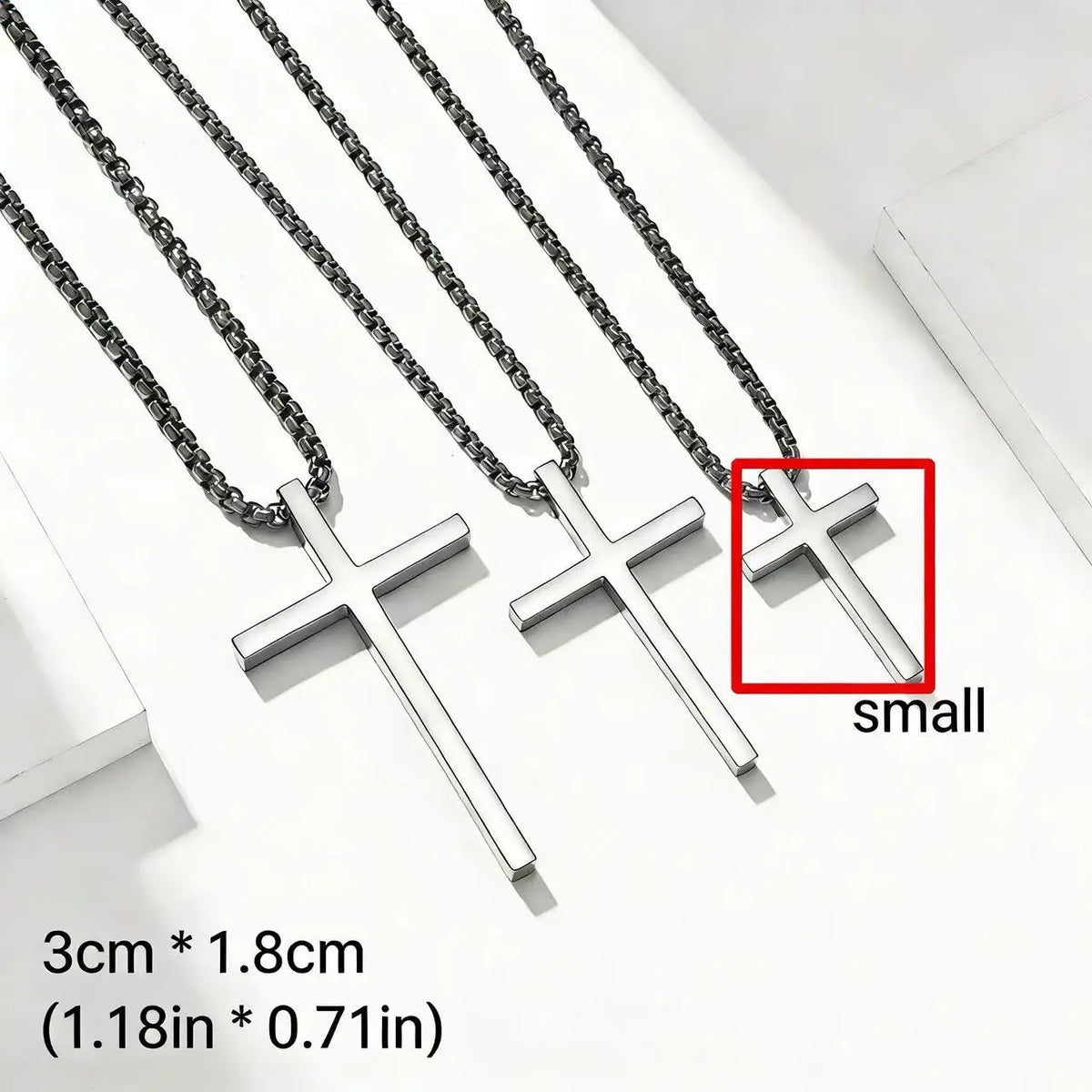 Cross necklace original gallery image