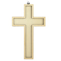 Rustic wooden Christian wall cross